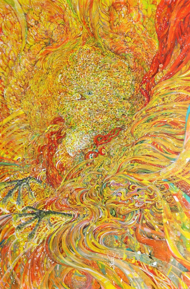 新作「鳳凰飛翔」日本橋Art jp.さんのサイトにて出品公開販売開始