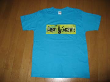 ダッパーTシャツ水色