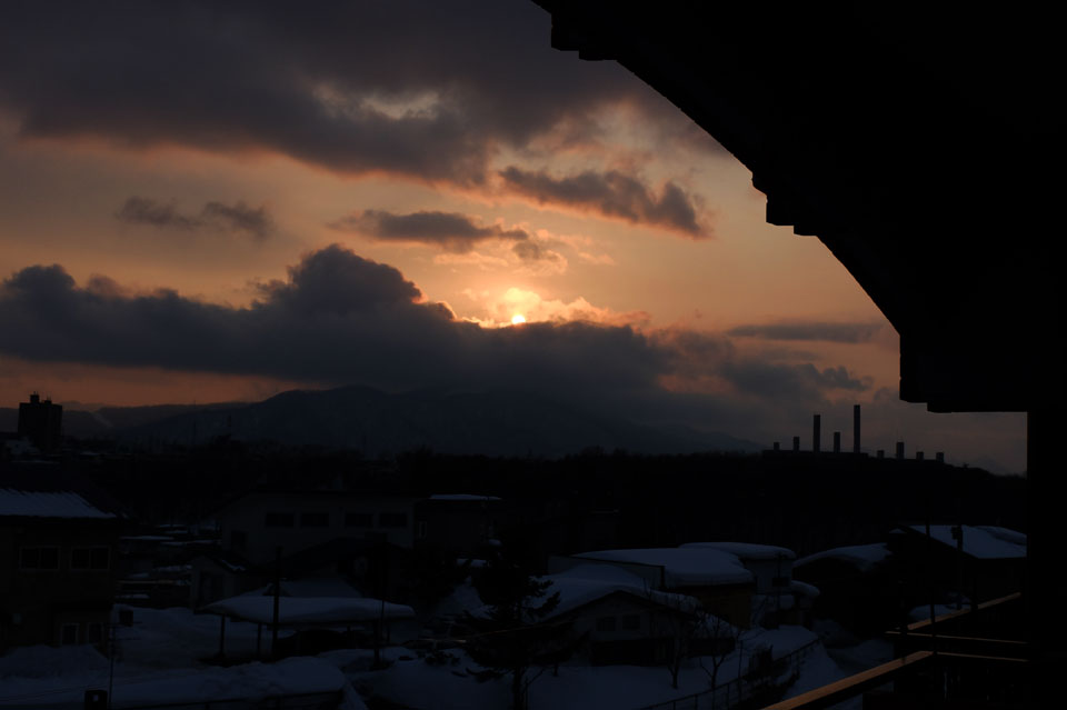 FUJIFILM X20サンプル 夕日1