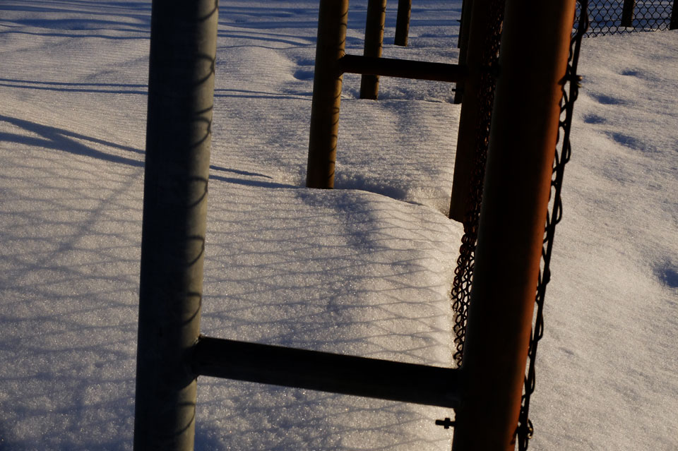 FUJIFILM X20 雪と夕日の写真04