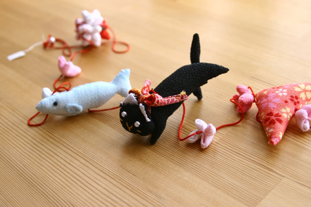 吊るし雛 壁飾り みずみずしく 吊るし飾り 宝船 (黒猫&白猫 吊るし雛 壁飾り みずみずしく 吊るし飾り 宝船 (黒猫&白猫