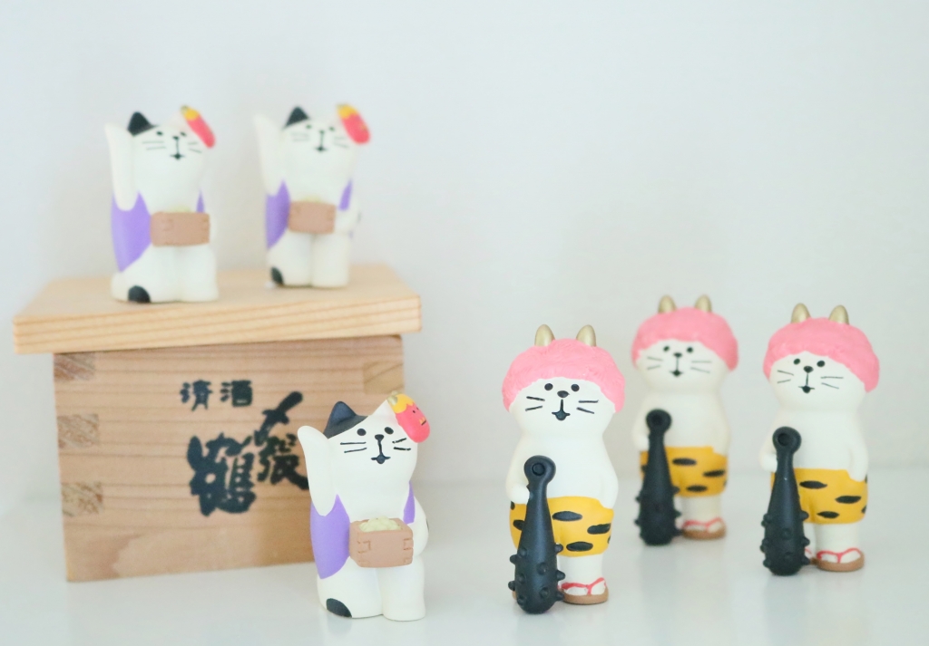 コンコンブル　節分　豆まき　鬼っこ猫 コンコンブル 節分 豆まき 鬼っこ猫 Amazon.co.jp: デコレconcombre 鬼っこ