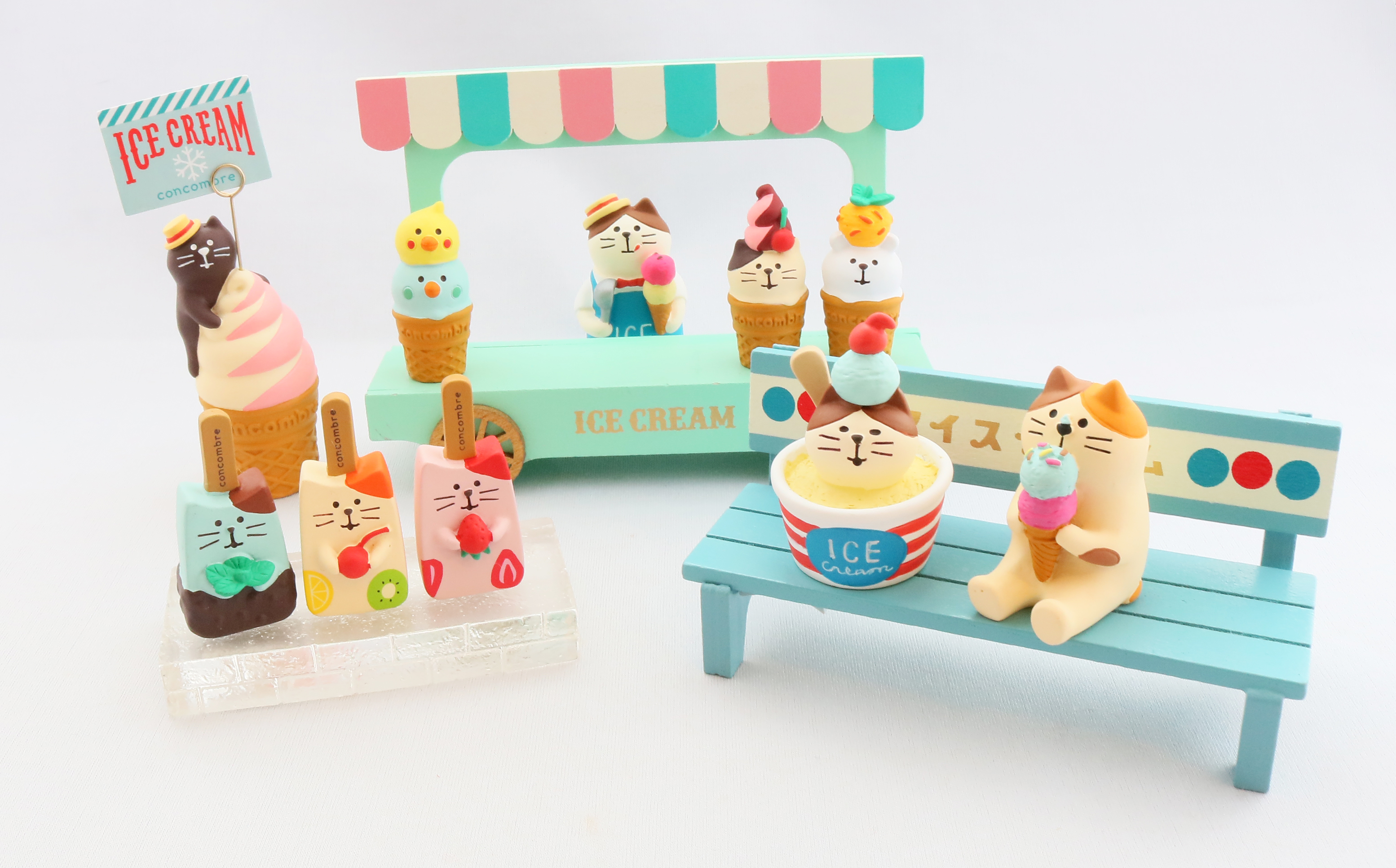 デコレコンコンブル アイスクリームセット
