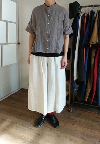 50%OFF ヤンマ産業 スタンドカラーシャツ(袖無し) - シャツ/ブラウス 