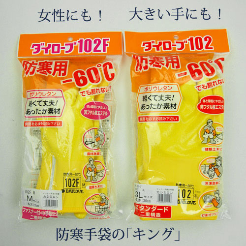 ダイローブ:大きいサイズ小さいサイズ。