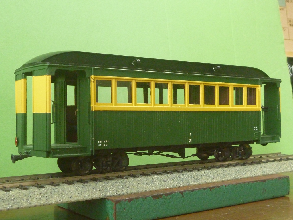 オレンジカンパニー製木曽森林鉄道B型客車キット オレンジカンパニー製