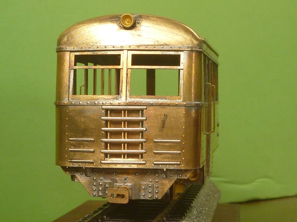 ワールド工芸 西大寺鉄道 キハ2 前面改装後 塗装済 完成品 HOナロー 1/