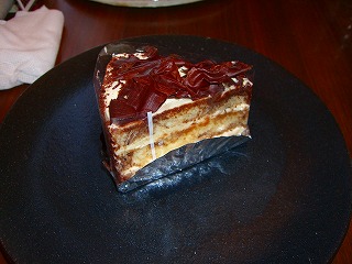 ケーキハーフセット750円