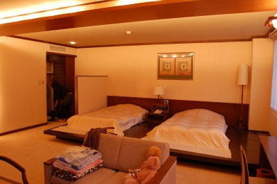 ホテルの部屋