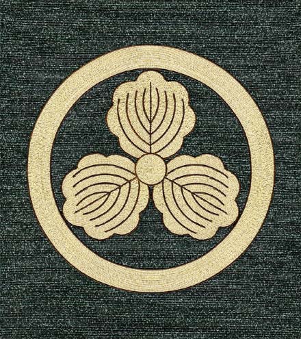 家紋 丸に三つ柏 画像参考用