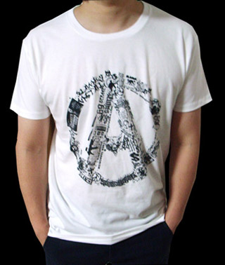 パンクaロゴtシャツ