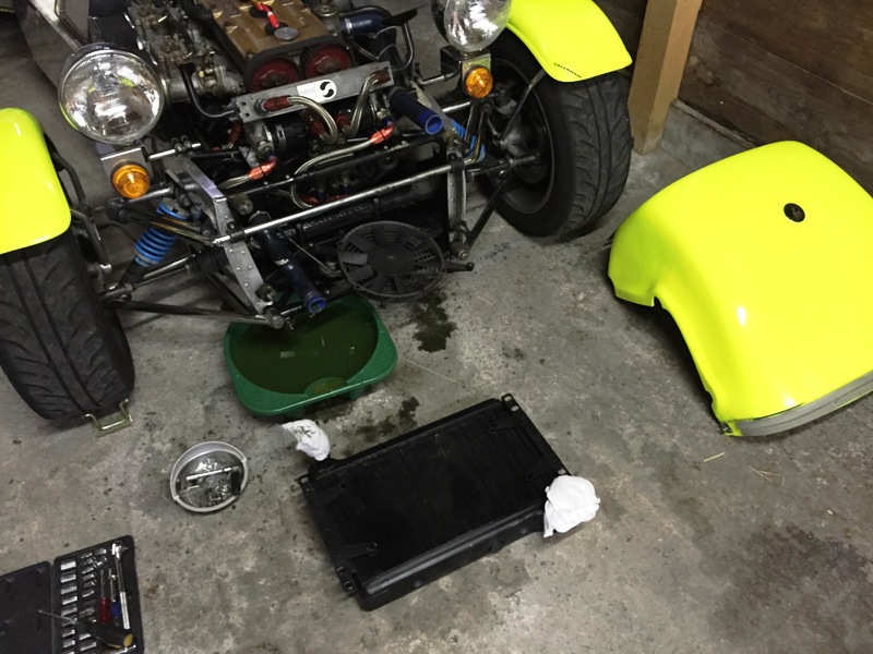 ラヂエータ修理 for BDR | Garage blog