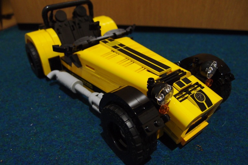 レゴ (LEGO) アイデア ケータハム セブン 620R ・・・作ってみた
