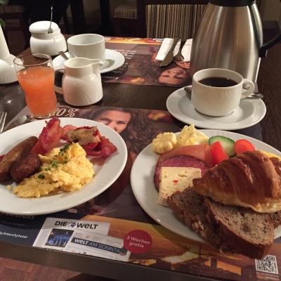 ドイツでの朝食 お弁当雑記