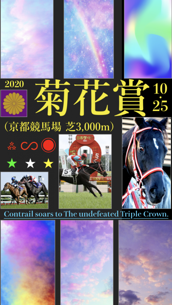 第81回 菊花賞【コントレイル史上三頭目の無敗三冠・全世界競馬史上初