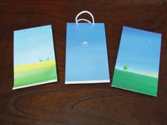 葉祥明　『夏のお便り』 葉祥明掲載ページのご紹介：『詩とファンタジー』2009年No.8 夏
