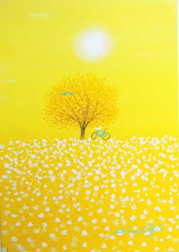葉祥明原画販売のお知らせ:『手のひらの美術館<2013秋 葉祥明原画販売のお知らせ:『手のひらの美術館<2013秋