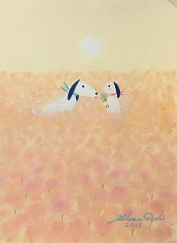 フェアのお知らせ：2018年＜名古屋三越栄店＞にて！_原画販売！ | 葉