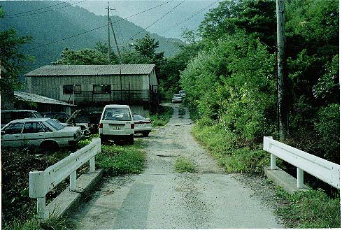 笹沢旧道