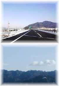 高速道路の風景