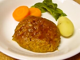 こんにゃくハンバーグ