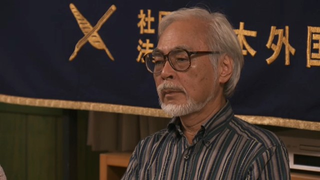 宮崎駿監督の会見