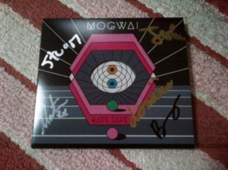 モグワイ(Mogwai)のサイン