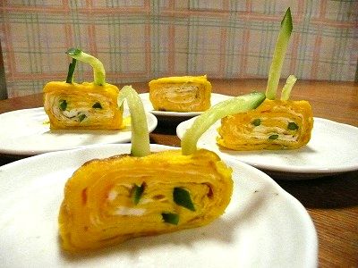 卵焼きのウサギを作ってくれた子供たち ちびむすブログ