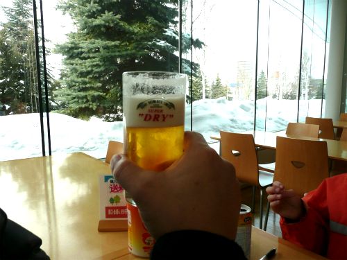 アサヒビール工場見学で試飲させてもらったビール