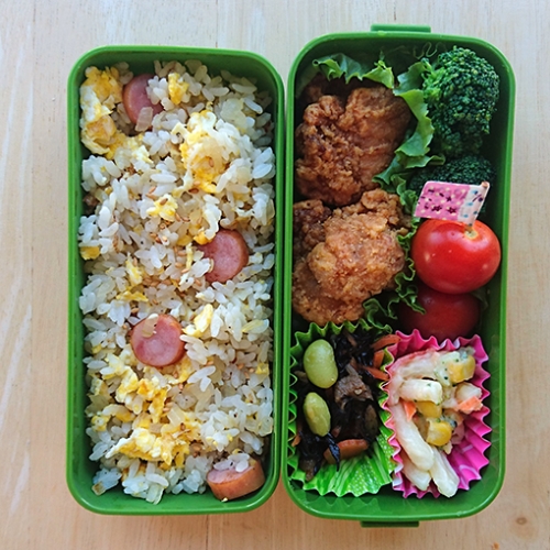 女子高生弁当 チャーハン