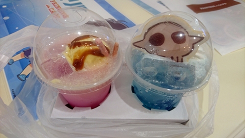 プリンセスカフェ&ショップ札幌館 地縛少年花子くん ドリンクとグッズ