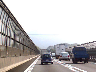名神高速道路風景