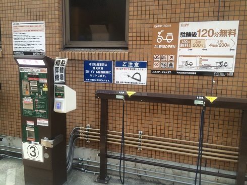 京都駅駐輪場1