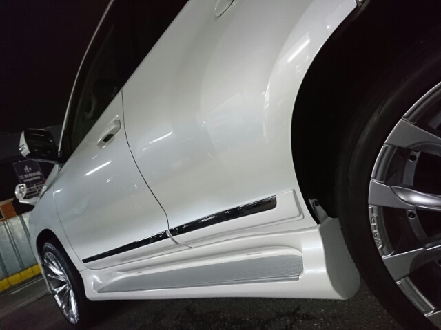 プラド サイドステップカバー プラド150前期純正サイドステップカバー