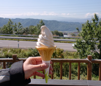くるみソフトクリーム