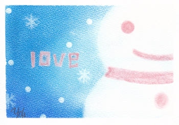 雪だるまーloveー