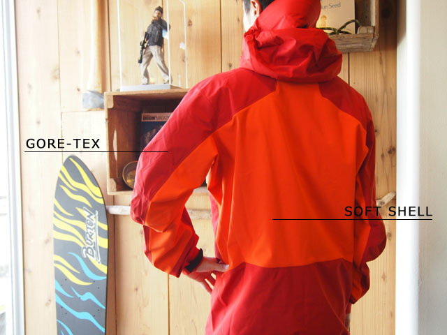 ホグロフスのスキーウェア　オレンジ　ブラック　今期風 ホグロフスのスキーウェア オレンジ ブラック 今期風 スキー