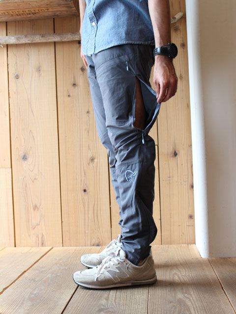 ノローナ NORRONA Bitihorn Zip off Pants レディース XS 2way パンツ ショーツ ボトムス ハーフパンツ 登山 アウトドア cg07ob-rk26y03551 NORRONAの軽量トレッキングパンツは、街穿きでも活躍しますよ