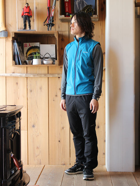 パタゴニアWIND SHIELD HYBRID SOFT SHELL PANTS