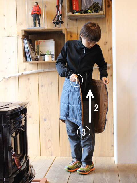 冬のあったかアイテム HOUDINI（フーディニ） Sleepwalker