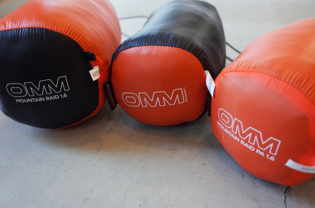 化繊のシュラフといえばこれ。 – OMM Mountain Raidシリーズ 化繊のシュラフといえばこれ。 – OMM Mountain Raidシリーズ