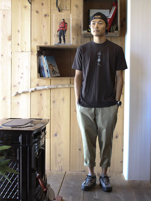 マウンテンリサーチのペグトップパンツ。 – moderate