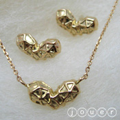 arachnoid heart(K18) ネックレス・ピアス
