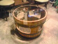 glass top table