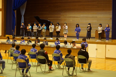 群馬県高山村 高山小学校 6年生を送る会 元気ブログ～高山村役場～