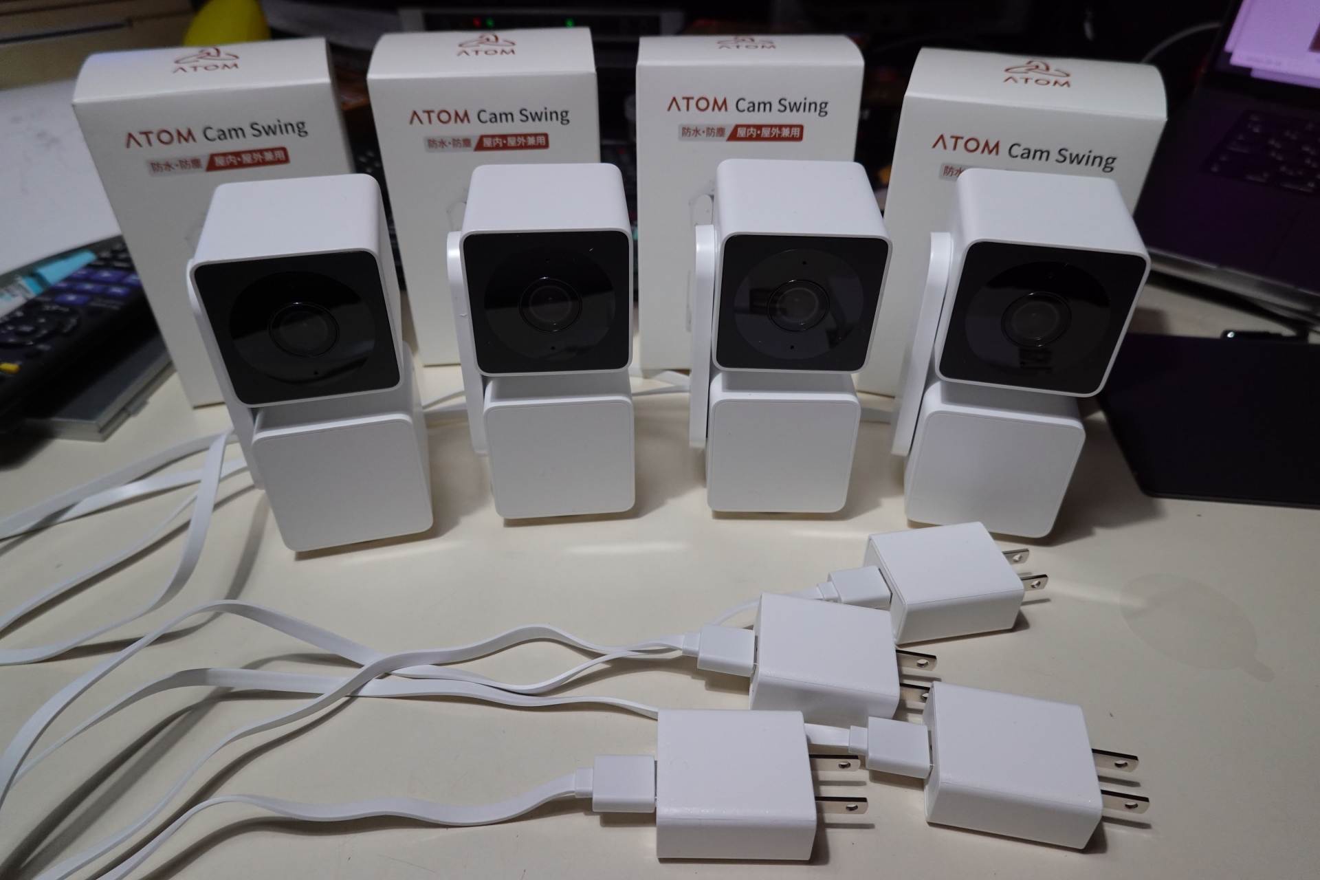 ATOM Cam Swing 設置 | blog.horita.jp