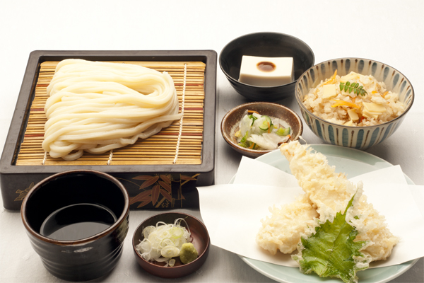 笹身天ぷらうどん