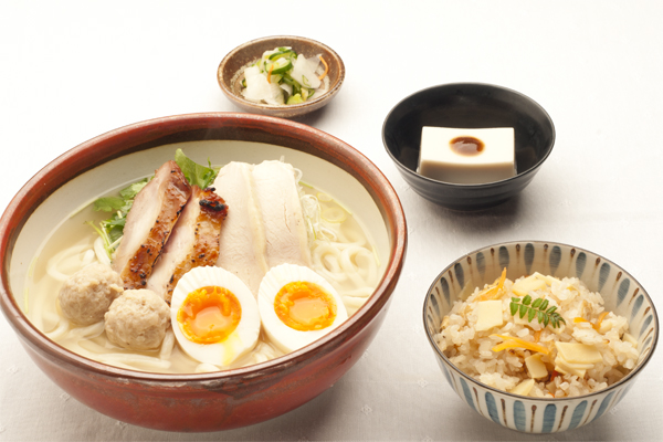 とり塩うどん