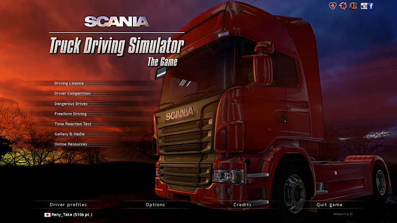 Scania Truck Driving Simulator