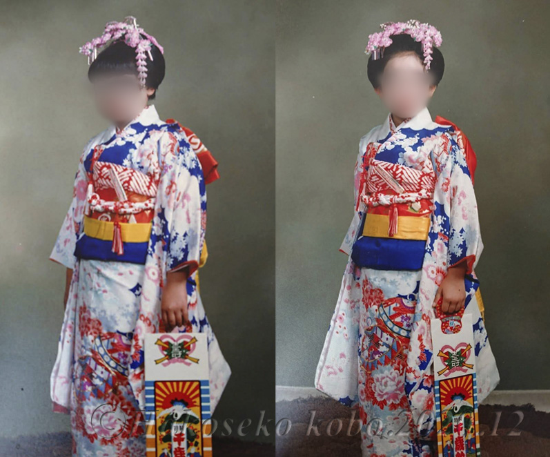 引き継がれた七五三のママ振り | 筥迫は続くよどこまでも！